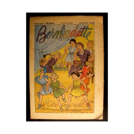 BERNADETTE n°391 (1954) L'ARC EN CIEL (Miette et Totoche)