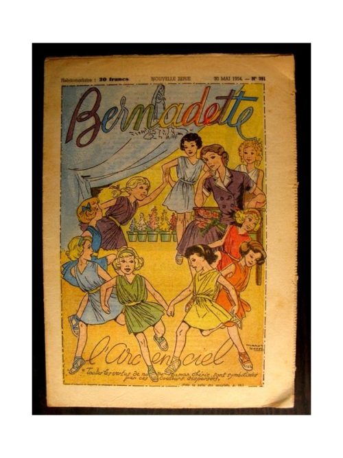 BERNADETTE  n°391 (1954) L’ARC EN CIEL (Miette et Totoche)