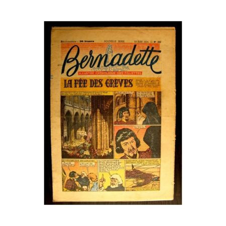 BERNADETTE n°393 (1954) LA FEE DES GREVES (Miette et Totoche)