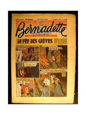 BERNADETTE  n°397 (1954) LA FEE DES GREVES (Miette et Totoche)
