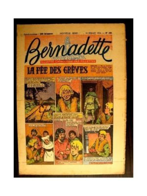 BERNADETTE  n°398 (1954) LA FEE DES GREVES (Miette et Totoche)