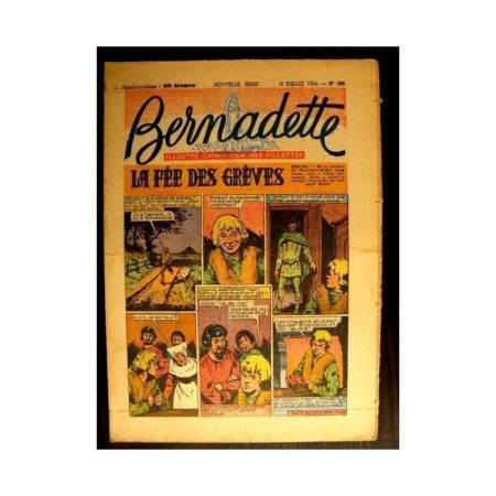 BERNADETTE n°398 (1954) LA FEE DES GREVES (Miette et Totoche)