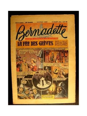 BERNADETTE  n°399 (1954) LA FEE DES GREVES (Miette et Totoche)