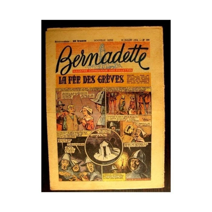 BERNADETTE n°399 (1954) LA FEE DES GREVES (Miette et Totoche)