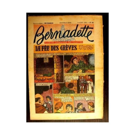 BERNADETTE n°401 (1954) LA FEE DES GREVES (Miette et Totoche)