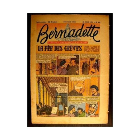 BERNADETTE n°403 (1954) LA FEE DES GREVES (Miette et Totoche)