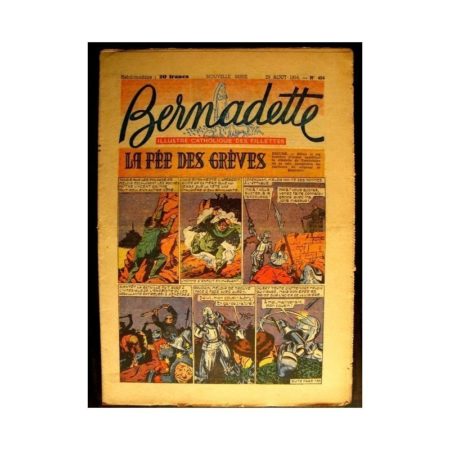 BERNADETTE n°404 (1954) LA FEE DES GREVES (Miette et Totoche)