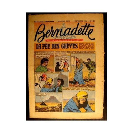 BERNADETTE n°405 (1954) LA FEE DES GREVES (Miette et Totoche)