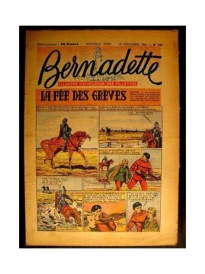 BERNADETTE  n°406 (1954) LA FEE DES GREVES (Miette et Totoche)