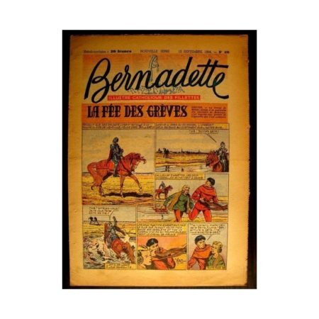 BERNADETTE n°406 (1954) LA FEE DES GREVES (Miette et Totoche)
