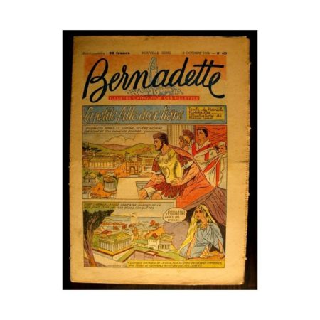 BERNADETTE n°409 (1954) LA PETITE FILLE AUX LIONS (Miette et Totoche)