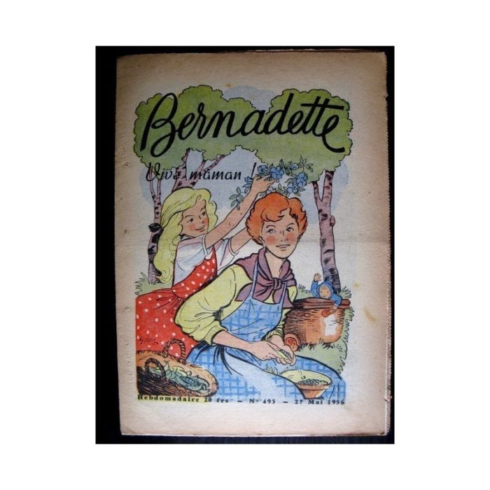 BERNADETTE n°495 (1956) VIVE MAMAN! (LUCETTE CHEZ LES ELEPHANTS)