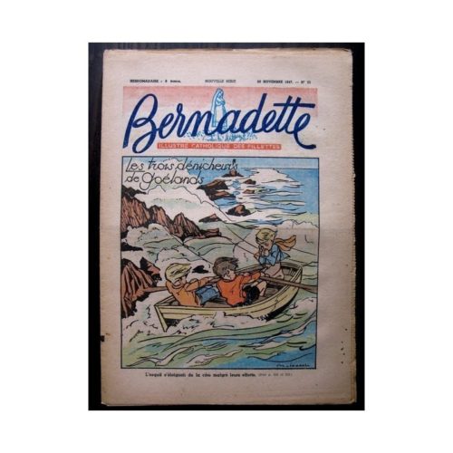 BERNADETTE N°51 (23 novembre 1947) LES TROIS DENICHEURS DE GOELANDS / RAYMOND MORITZ