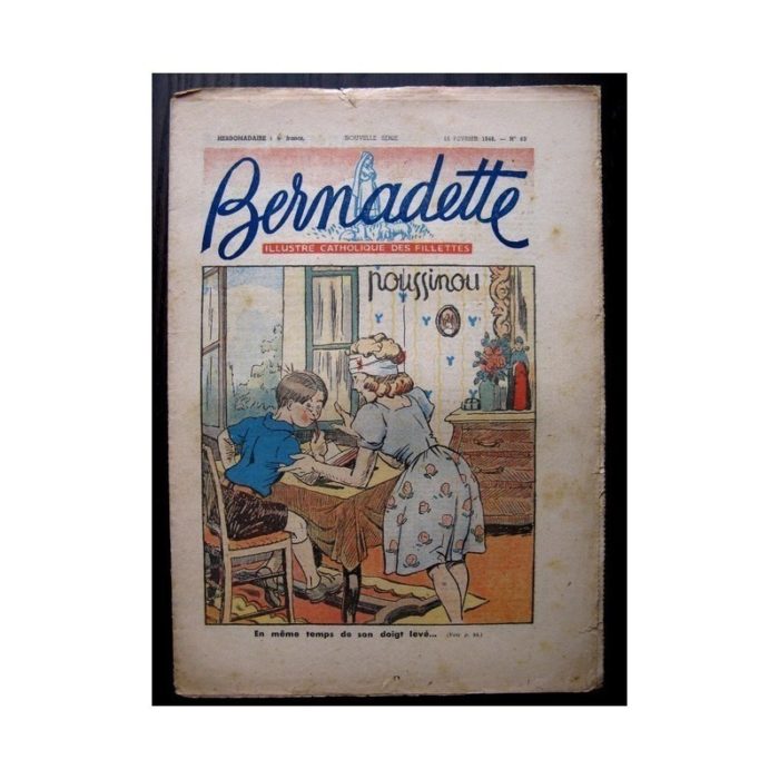 BERNADETTE n°63 (15 FEVRIER 1948) POUSSINOU
