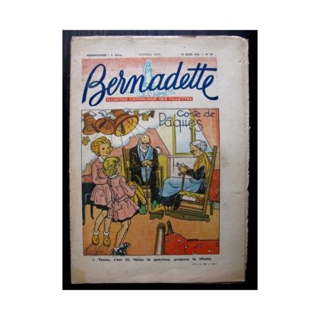 BERNADETTE n°69 (28 mars 1948) CONTE DE PAQUES / L'OISEAU DES ILES
