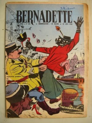 BERNADETTE N°104 (24 juin 1958) Saadi (conte persan) H. le Bourder – Lilioute et le chevalier Perce-Brume  (Manon Iessel)
