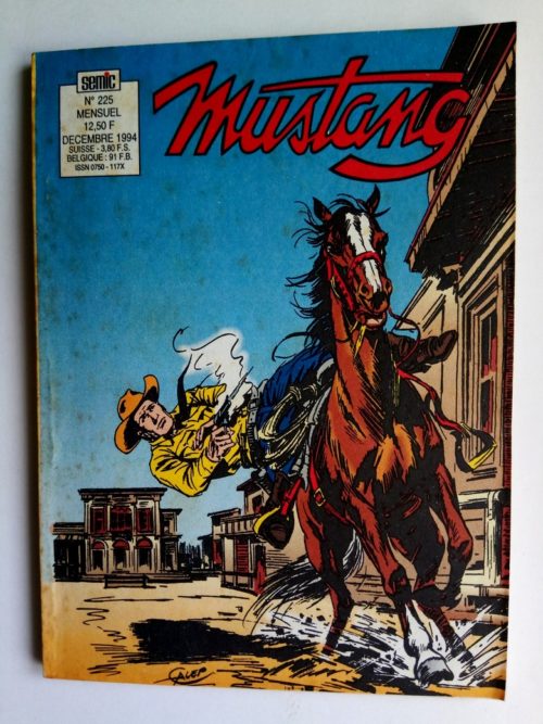 MUSTANG N°225 – TEX WILLER (Chasse à l’homme – 4e partie) SEMIC 1994
