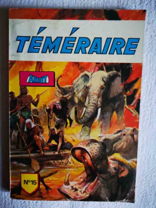 TEMERAIRE (2E SERIE) N°15 Les hommes requins (AREDIT 1989)