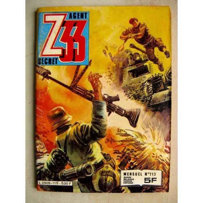 Z33 AGENT SECRET N° 113 Soldats de plomb (Impéria 1982)