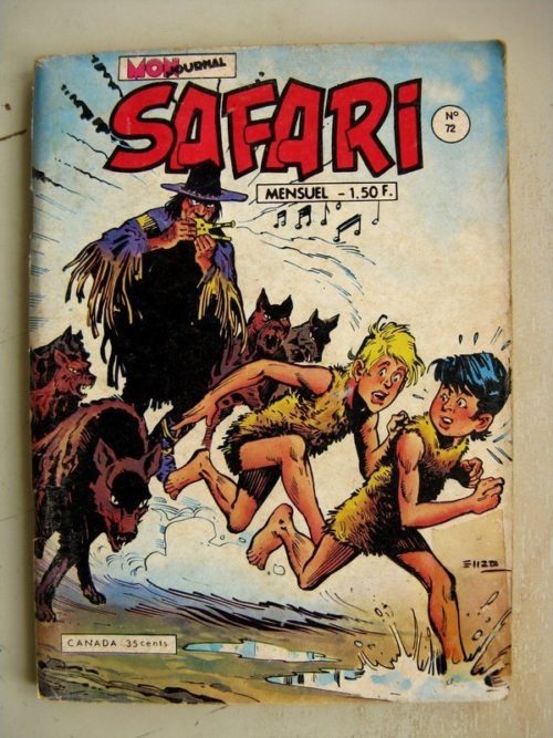 SAFARI (Mon Journal) N°72 Katanga JOE – Le trou des cent démons