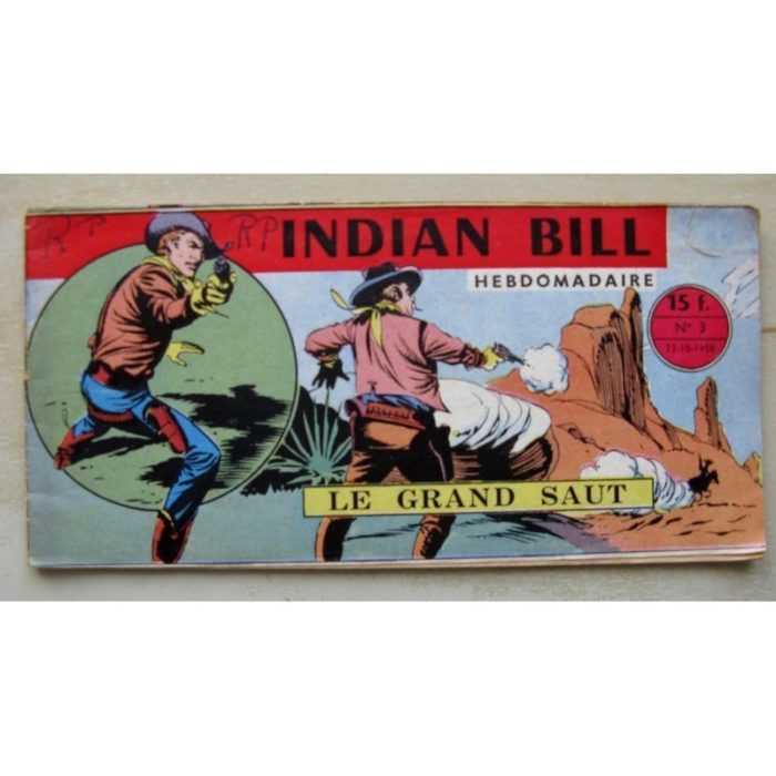 INDIAN BILL N°3 Gill Bart - Le Grand Saut (Remparts 1958)