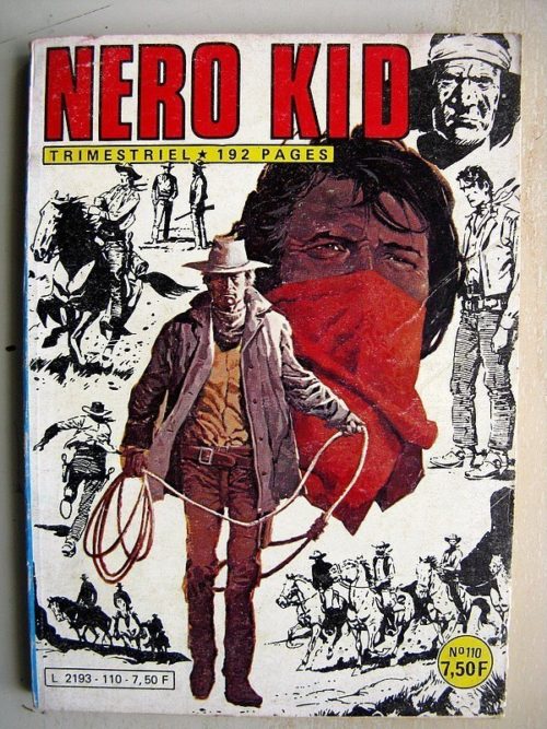 NERO KID N°110 Mission dangereuse – IMPERIA 1982