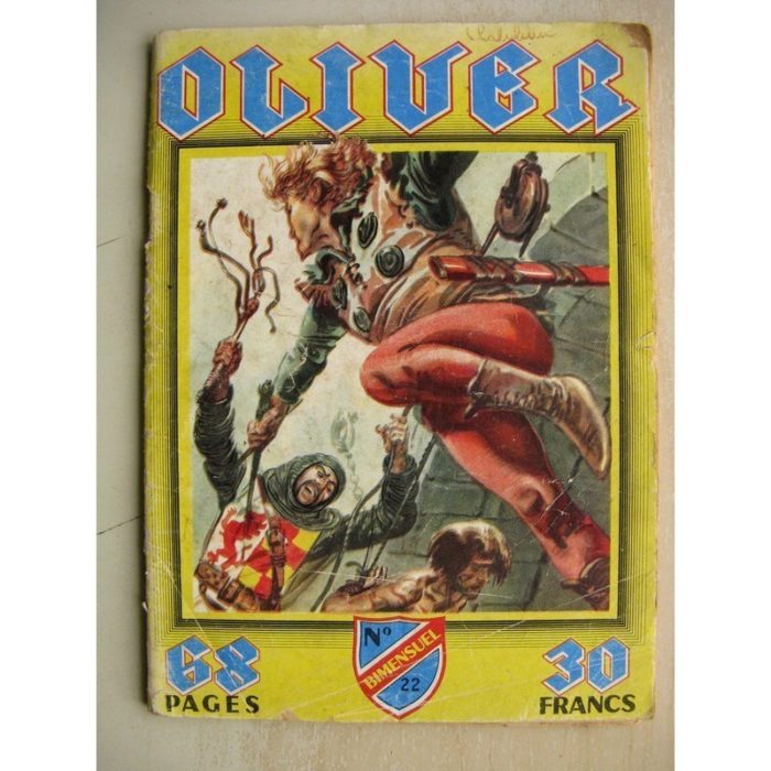 OLIVER N° 22 Le sceau royal - Le parchemin du destin (IMPERIA 1959)