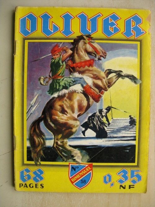 OLIVER N° 58 Les cavaliers gris – Prince Gabor (IMPERIA 1961)