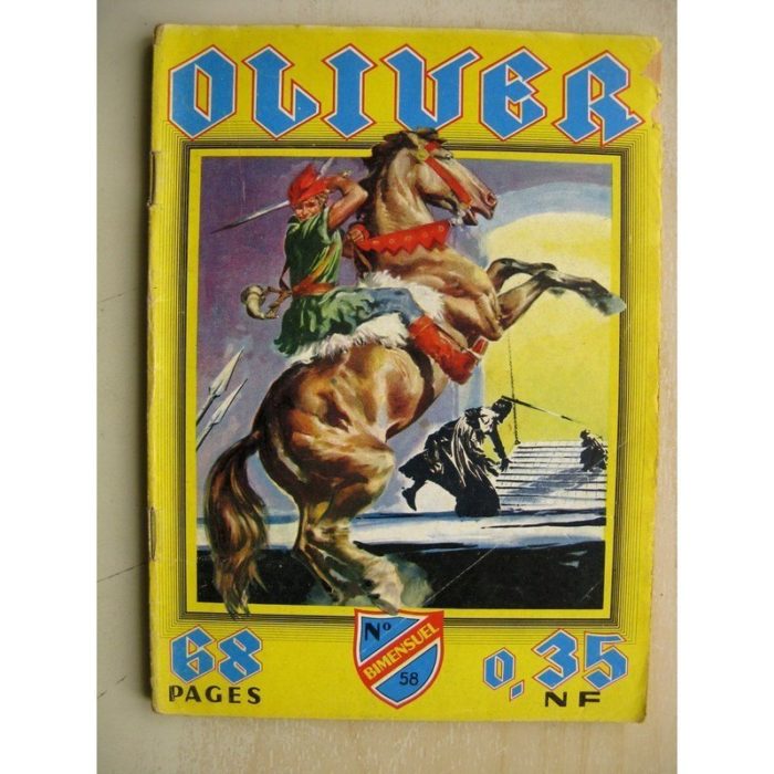 OLIVER N° 58 Les cavaliers gris - Prince Gabor (IMPERIA 1961)