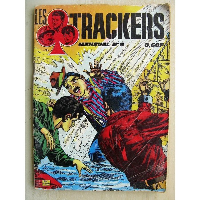 LES TRACKERS N°6 AUX MAINS DE MING LAO (Félix Molinari) Impéria 1969