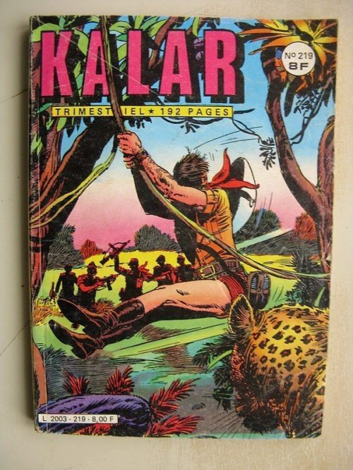 KALAR N°219 Le mystère du lac Kivus (IMPERIA 1983)