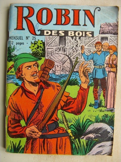 ROBIN DES BOIS N°25 (Le sorcier de Sherwood) Jeunesse et Vacances 1966
