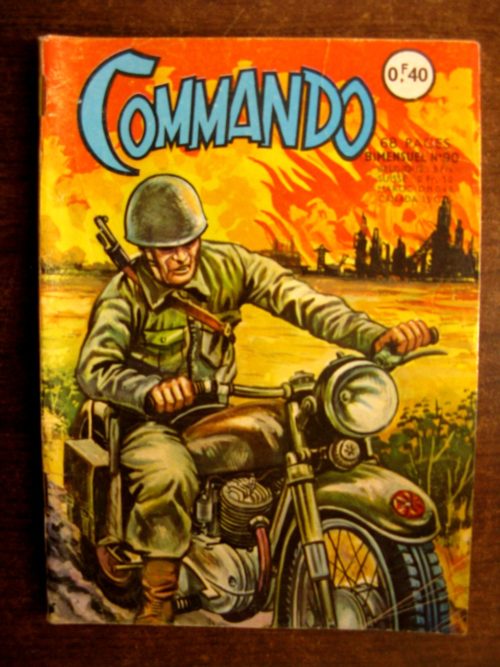 COMMANDO N°90 – Le motard – ARTIMA 1965