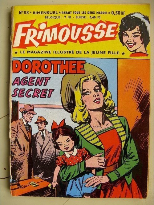 FRIMOUSSE N°88 Dorothée agent secret  (Châteaudun 1962)