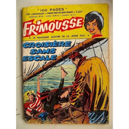FRIMOUSSE N°129 Autant en emporte la haine – Les chats Sauvages – Les ennemis héréditaires (Châteaudun 1963)