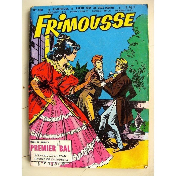FRIMOUSSE N° 180 Premier Bal (Marijac - DUT) - Le gang des copains (Gaty) Jean Leccia (Châteaudun 1965)