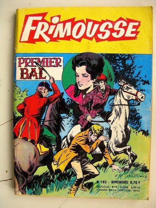 FRIMOUSSE N°182 Premier Bal (Marijac – DUT) – Le gang des copains (Gaty) Noël Colombier – Sissi Princesse (Châteaudun 1965)
