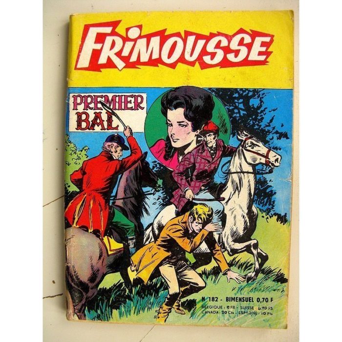 FRIMOUSSE N° 182 Premier Bal (Marijac - DUT) - Le gang des copains (Gaty) Noël Colombier - Sissi Princesse (Châteaudun 1965)