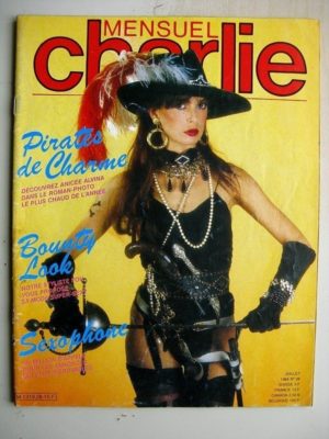 CHARLIE MENSUEL N°28 (1984) L’amour à la bouche (Lucques) Dracula (Crepax) Sarvane (Bernet – Segura)