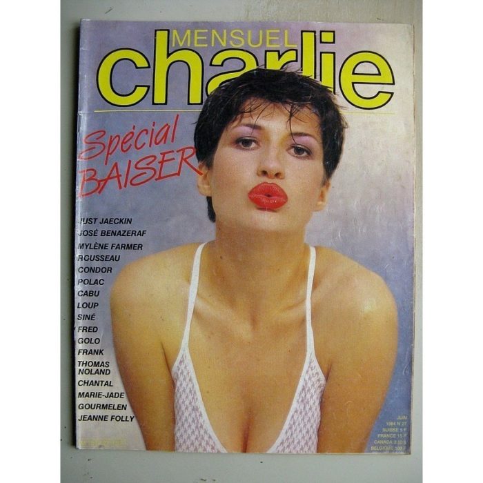 CHARLIE MENSUEL N°27 (1984) Mylène Farmer - La cité des 3000 plaisirs (Manfred Sommer) Marie Jade (Chris Scheuer)