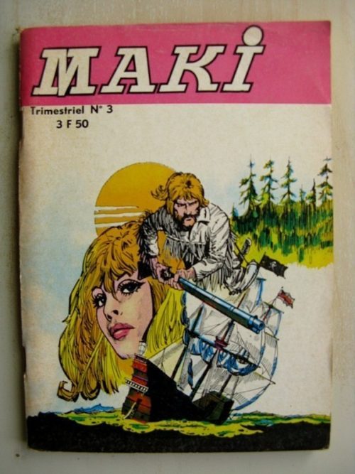 MAKI N°3 les pirates des grands lacs (Jeunesse et Vacances 1977)