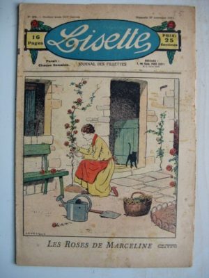 LISETTE N°39 (27 septembre 1931) Les roses de Marceline (Le Rallic) Village d’Auvergne (Siana)