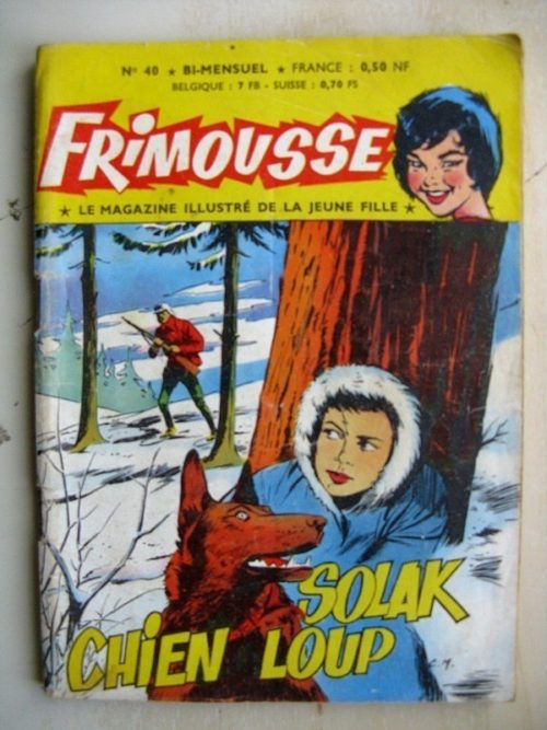 FRIMOUSSE N°40 Solak chien loup  (Châteaudun 1960)