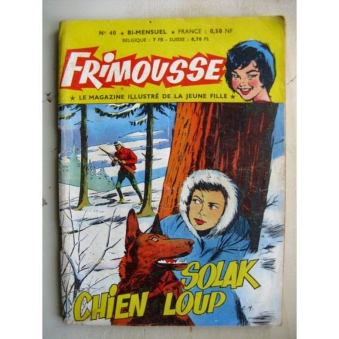 FRIMOUSSE N°40 Solak chien loup (Châteaudun 1960)