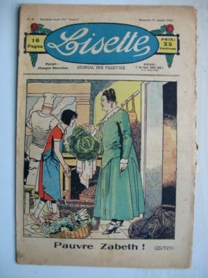 LISETTE N°5 (31 janvier 1932) Pauvre Zabeth (Louis Maîtrejean) Noëlle et Mistenflûte (Le Rallic)