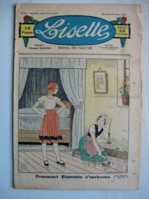 LISETTE N°9 (28 février 1932) Pierrette s’enrhuma (Louis Maîtrejean) Noëlle et Mistenflûte (Le Rallic)