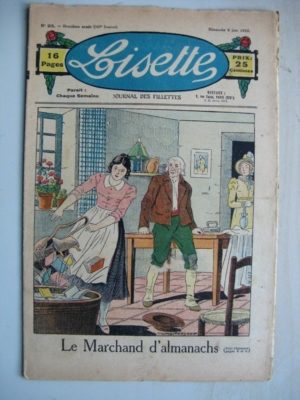 LISETTE N°23 (5 juin 1932) Le marchand d’almanachs (Louis Maîtrejean) Noëlle et Mistenflûte (Le Rallic)