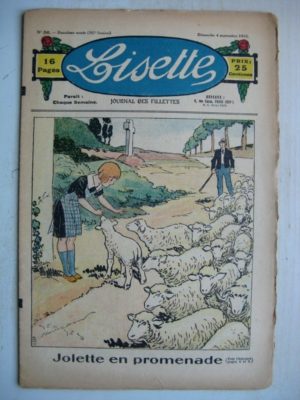 LISETTE N°36 (4 septembre 1932) Jolette en promenade (Georges Bourdin)