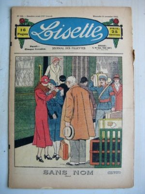 LISETTE N°46 (13 novembre 1932) Sans nom (Louis Maîtrejean) Poupée Lisette (Robe Coquette)