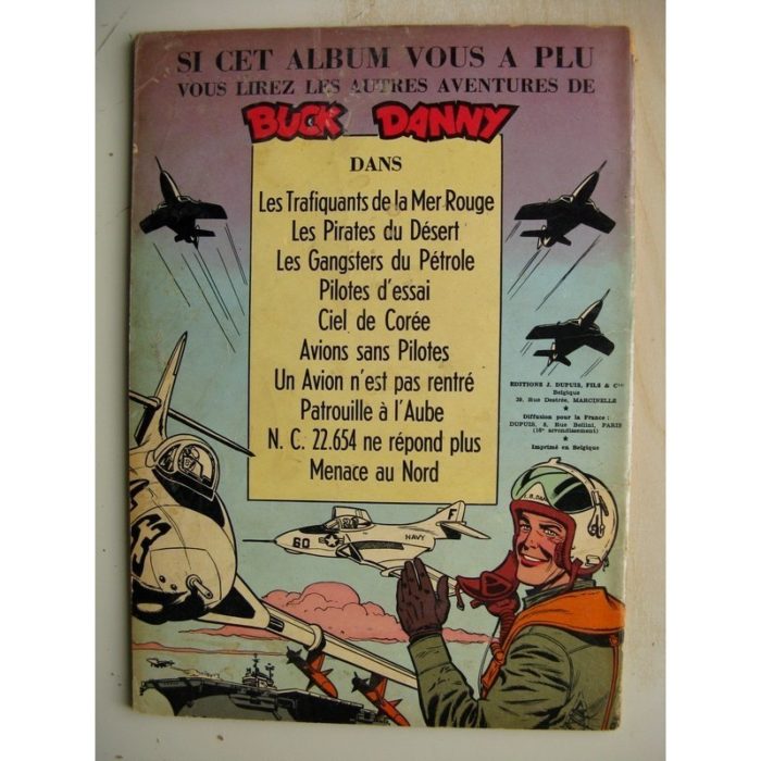 Buck Danny - 17 - Buck Danny contre Lady X (1958) Edition Originale Belge (EO)